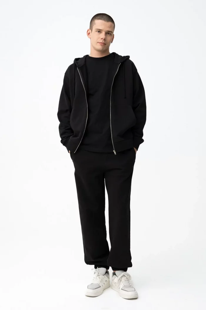 PANTALON CHANDAL CHICO NEGRO 10064950_000 BRUNOS TIFFOSI