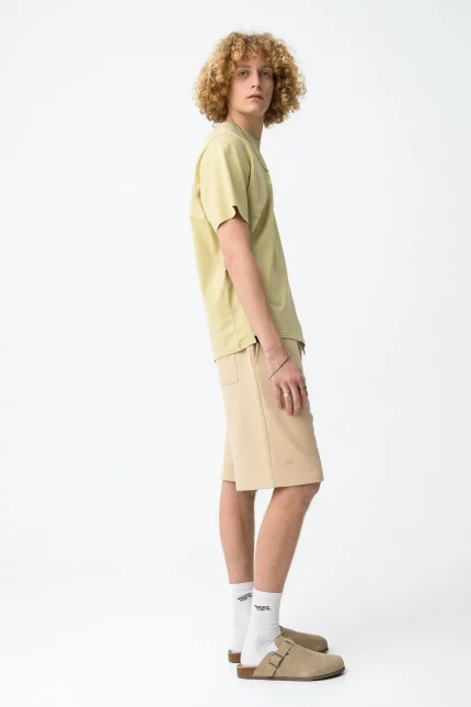 PANTALON CORTO CHANDAL BEIGE CHICO 10065327_117 BRUNOS TIFFOSI