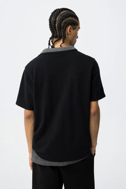 PANTALON CORTO CHANDAL NEGRO CHICO 10065327_000 BRUNOS TIFFOSI