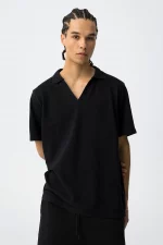 PANTALON CORTO CHANDAL NEGRO CHICO 10065327_000 BRUNOS TIFFOSI