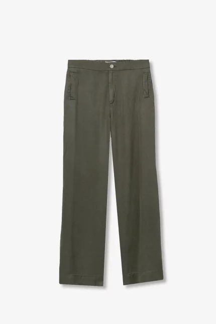 PANTALON LYOCELL WIDE VERDE MUJER 10064602_831 BRUNOS TIFFOSI