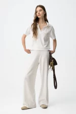 PANTALON PUNTO ANCHO MUJER 10064600_110 BRUNOS TIFFOSI