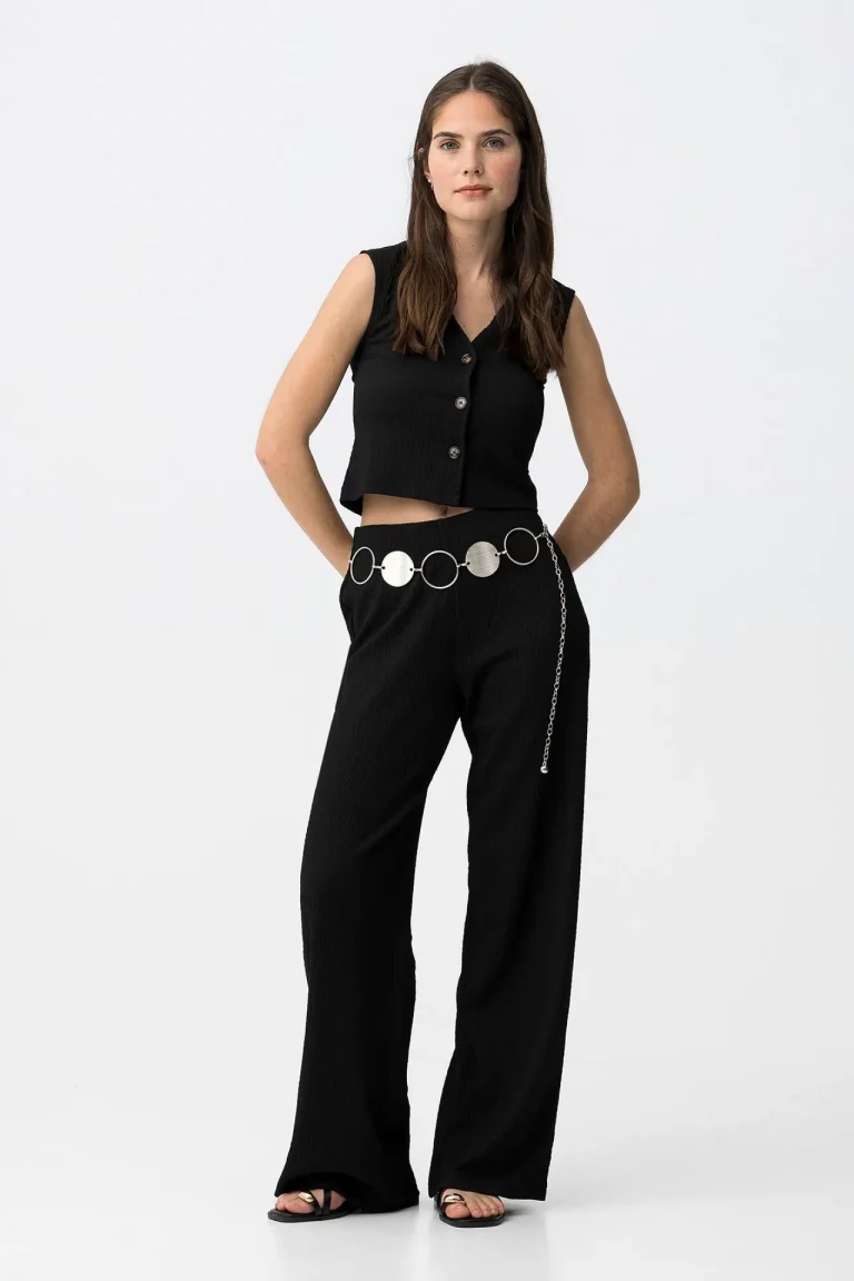 PANTALON WIDE NEGRO CHICA 10066516_000 BRUNOS TIFFOSI