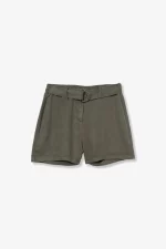 SHORT LYOCELL VERDE MUJER 10065890_831 BRUNOS TIFFOSI