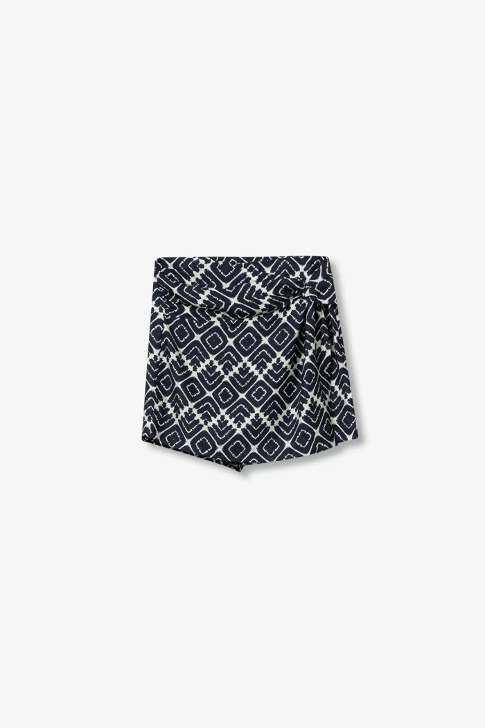 SKORT AZUL MUJER 10065881_798 BRUNOS TIFFOSI