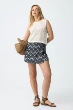 SKORT AZUL MUJER 10065881_798 BRUNOS TIFFOSI
