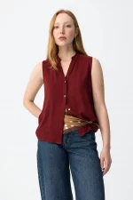 TOP ENCAJE ROJO MUJER 10065170_519 BRUNOS TIFFOSI