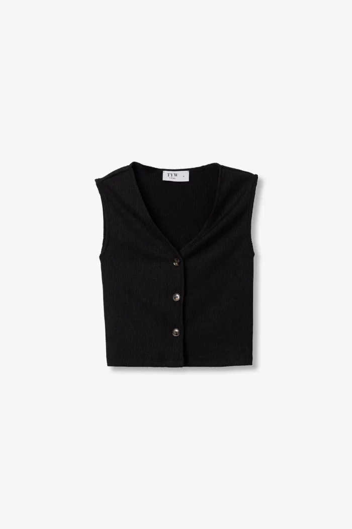 TOP NEGRO CON BOTONES CHICA 10064645_000 BRUNOS TIFFOSI (2)