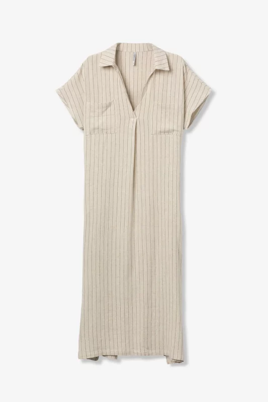 VESTIDO CAMISERO BEIGE MUJER 10064960 BRUNOS TIFFOSI