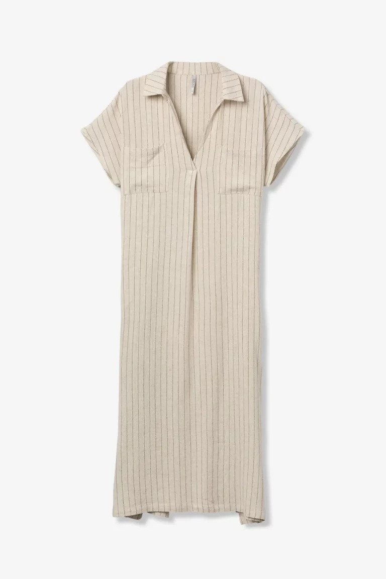 VESTIDO CAMISERO BEIGE MUJER 10064960 BRUNOS TIFFOSI