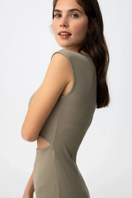 VESTIDO CORTO VERDE CHICA 10064946_820 BRUNOS TIFFOSI