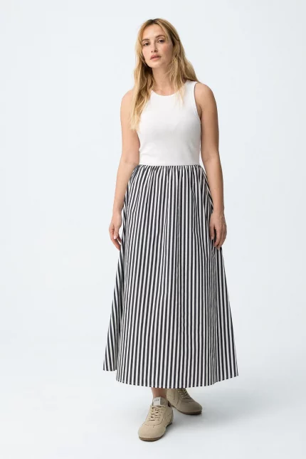 VESTIDO SIN MANGAS MUJER 10066004_798 BRUNOS TIFFOSI