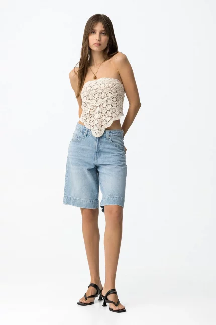 BERMUDA VAQUERA ANCHA MUJER 10065199 BRUNOS TIFFOSI