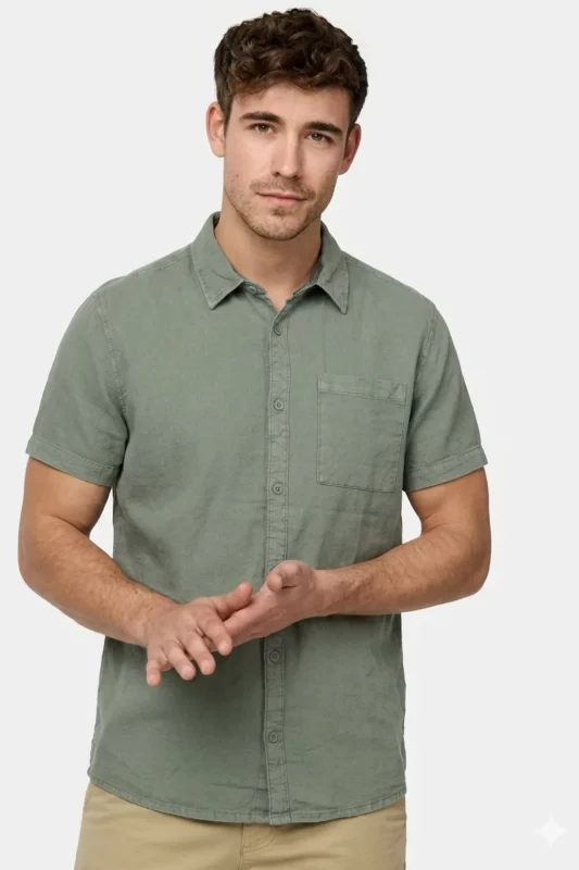 CAMISA MANGA CORTA HOMBRE 20-677 BRUNOS INDICODE (1)