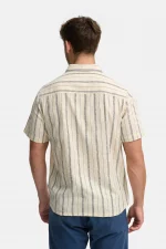 CAMISA RAYAS BEIGE HOMBRE 20-719 BRUNOS INDICODE