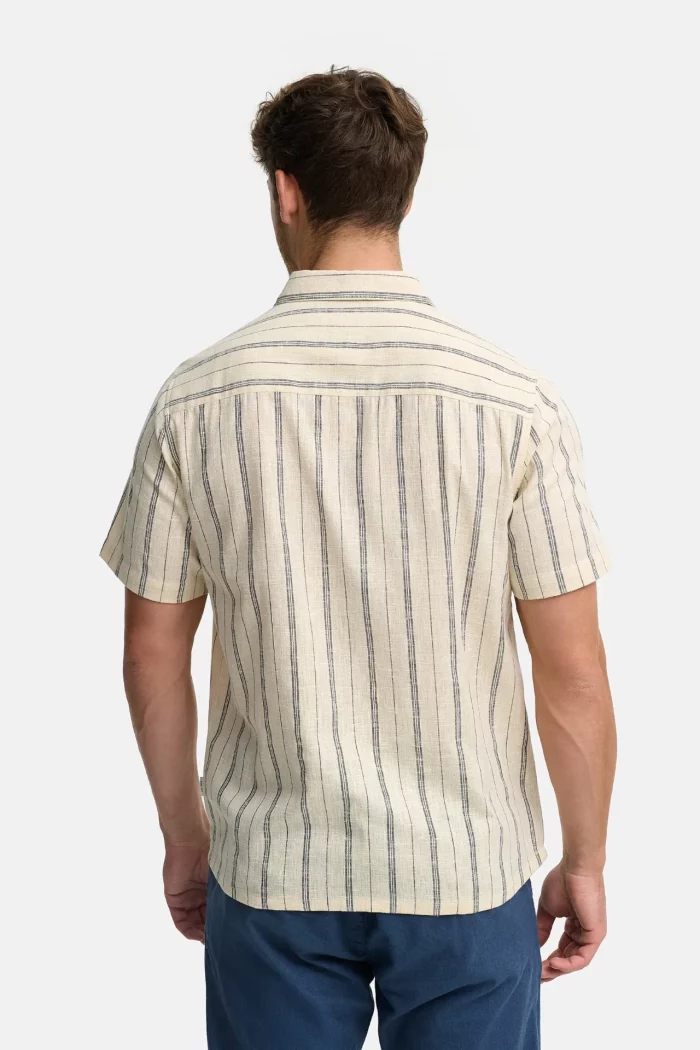 CAMISA RAYAS BEIGE HOMBRE 20-719 BRUNOS INDICODE