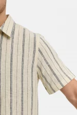 CAMISA RAYAS BEIGE HOMBRE 20-719 BRUNOS INDICODE