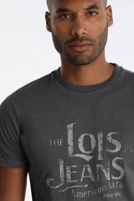 CAMISETA GRIS HOMBRE 158573584_497 BRUNOS LOIS JEANS (3)