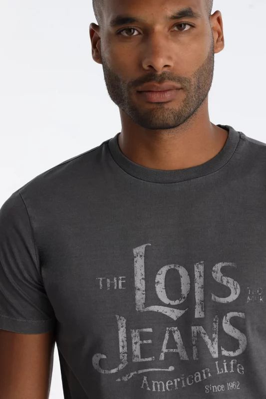 CAMISETA GRIS HOMBRE 158573584_497 BRUNOS LOIS JEANS (3)