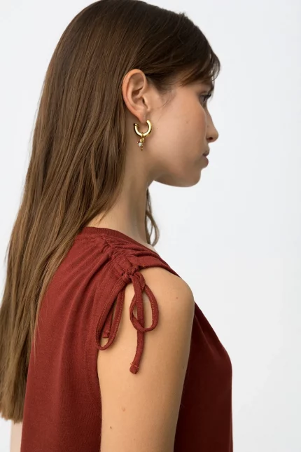 CAMISETA LAZADA ROJA MUJER 10064521_519 BRUNOS TIFFOSI