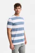 CAMISETA RAYAS AZULES HOMBRE 41-229 BRUNOS INDICODE (1)