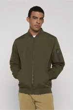 CHAQUETA BOMBER ENTRETIEMPO VERDE HOMBRE 10-433_600 BRUNOS INDICODE