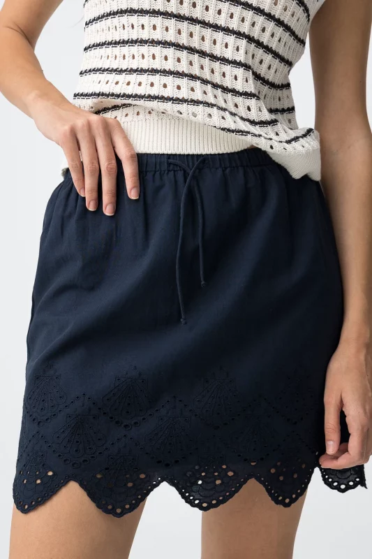 FALDA CORTA AZUL 10065873 BRUNOS TIFFOSI