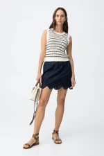 FALDA CORTA AZUL 10065873 BRUNOS TIFFOSI