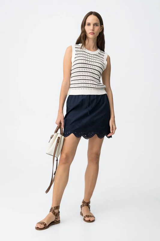 FALDA CORTA AZUL 10065873 BRUNOS TIFFOSI