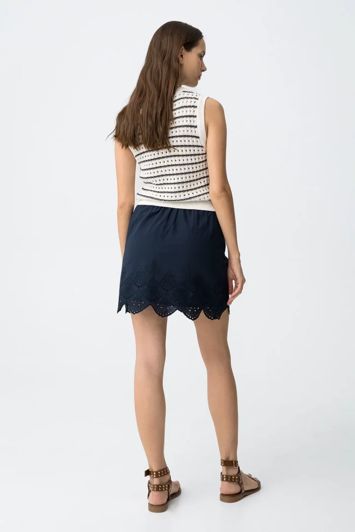 FALDA CORTA AZUL 10065873 BRUNOS TIFFOSI