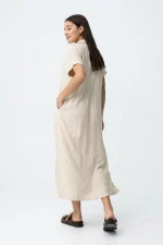 VESTIDO CAMISERO BEIGE MUJER 10064960 BRUNOS TIFFOSI