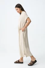 VESTIDO CAMISERO BEIGE MUJER 10064960 BRUNOS TIFFOSI