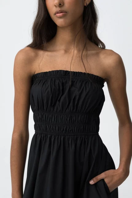 VESTIDO LARGO SIN TIRANTES CHICA 10065518_000 BRUNOS TIFFOSI