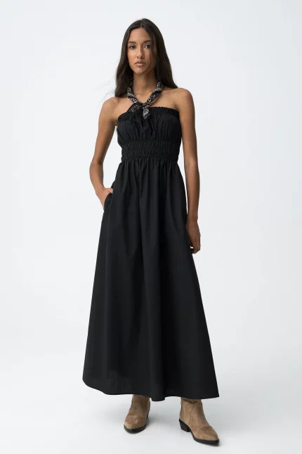 VESTIDO LARGO SIN TIRANTES CHICA 10065518_000 BRUNOS TIFFOSI