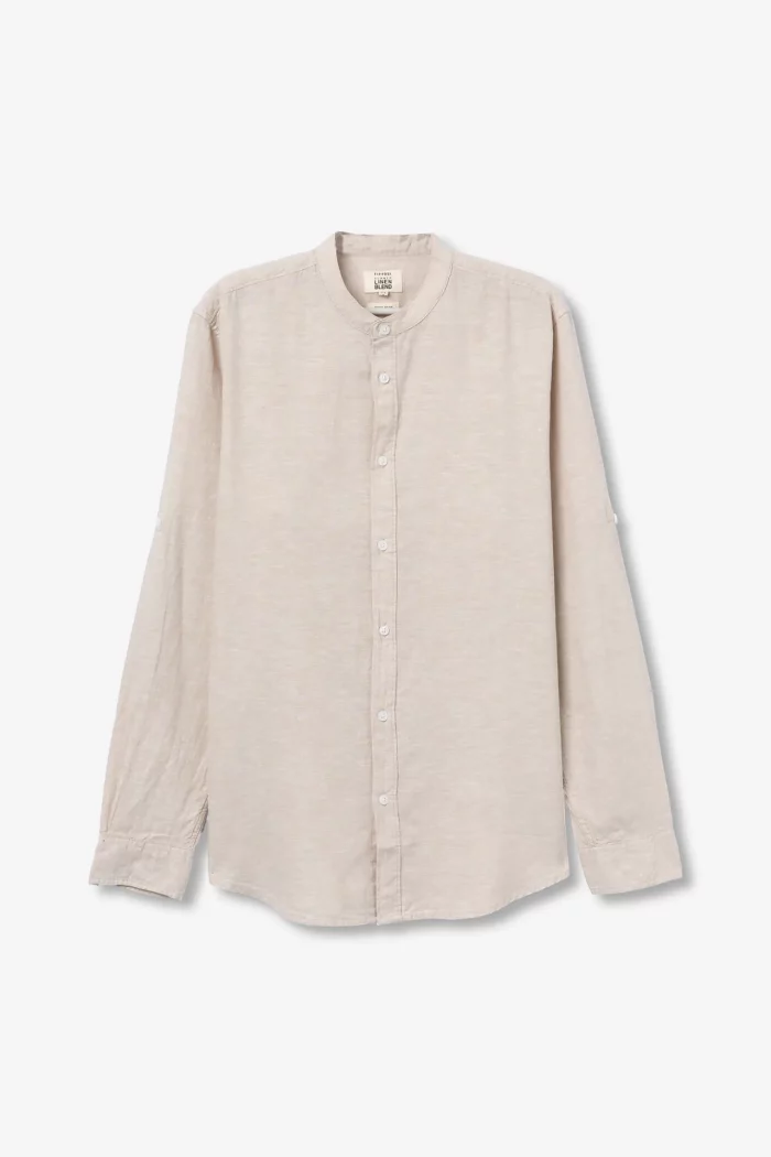 CAMISA BEIGE CUELLO MAO HOMBRE 10065634 BRUNOS TIFFOSI