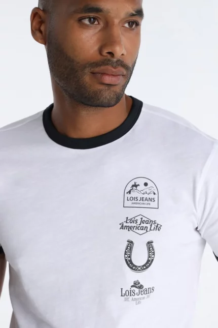 CAMISETA TEXAS LOIS JEANS HOMBRE 158563578 BRUNOS (2)