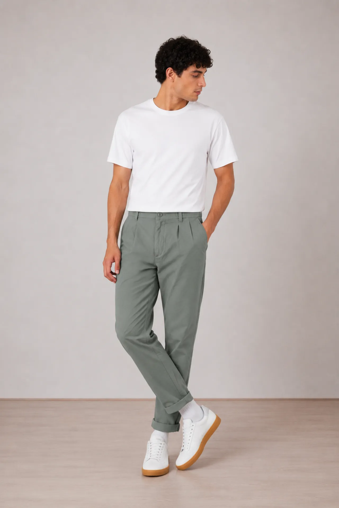 PANTALON LINO TAPERED HOMBRE 60-442 BRUNOS INDICODE (2) PANTALON LINO TAPERED HOMBRE 60-442 BRUNOS INDICODE