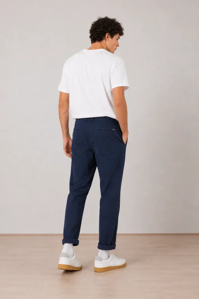 PANTALON LINO TAPERED HOMBRE 60-442 BRUNOS INDICODE