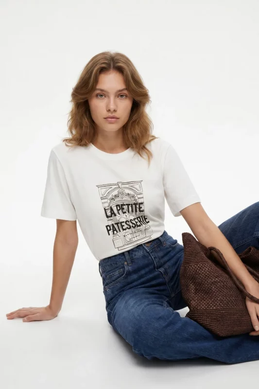 CAMISETA ESTAMPADA BORDADA MUJER 10067174 TIFFOSI BRUNOS