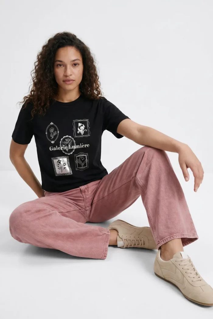 CAMISETA ESTAMPADA BORDADA MUJER 10067174 TIFFOSI BRUNOS