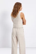 CHALECO CUADROS LINO MUJER 10068862 TIFFOSI BRUNOS (1)
