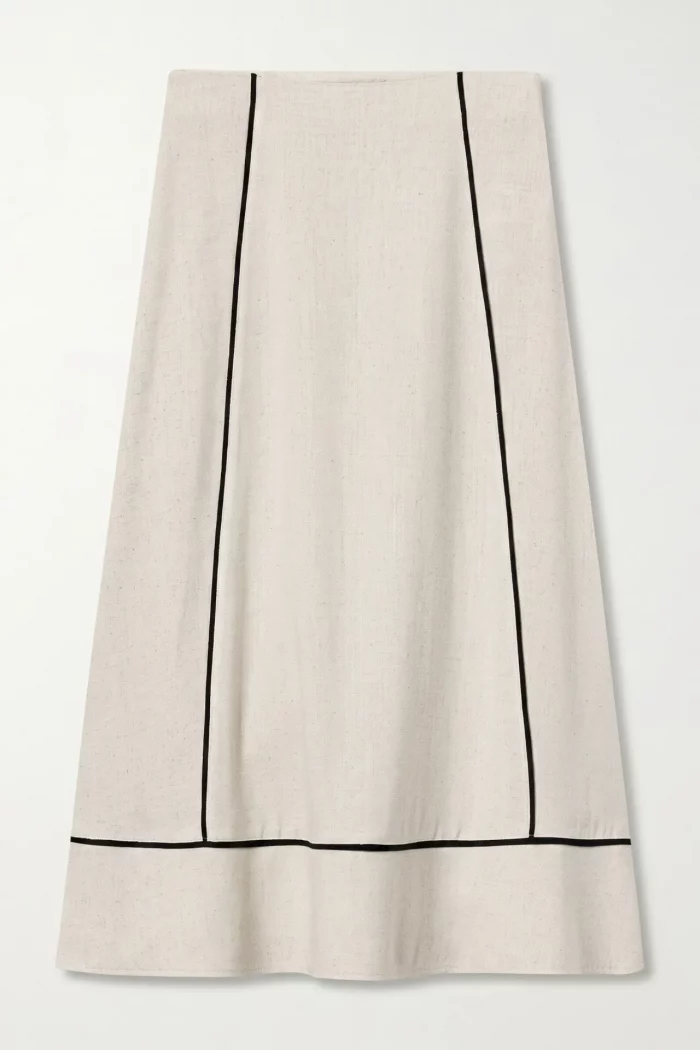 FALDA BEIGE LINO MUJER 10068884 TIFFOSI BRUNOS