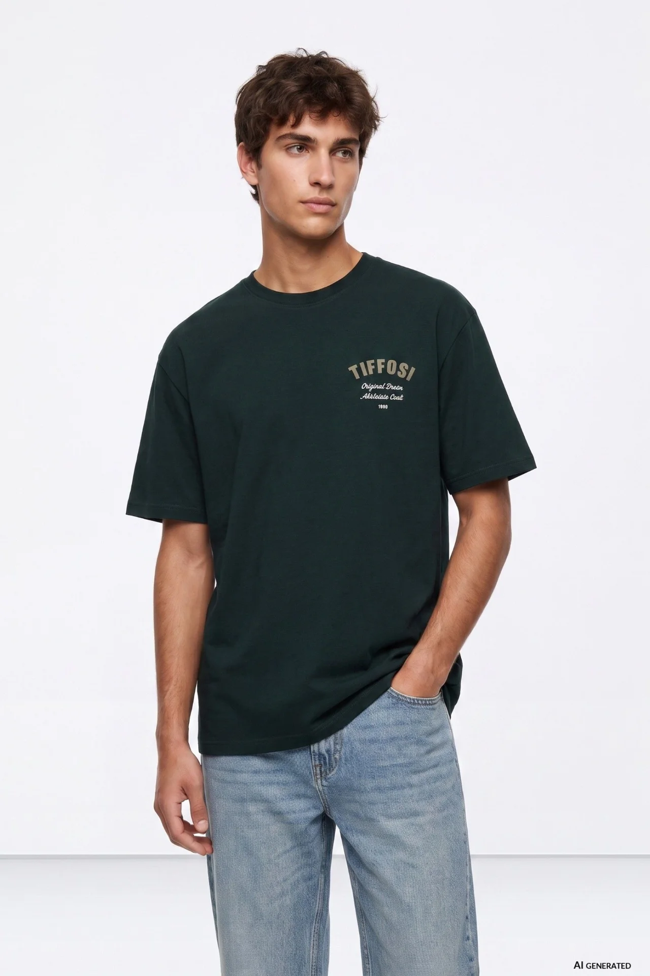 CAMISETA VERDE HOMBRE 10066868_873 TIFFOSI BRUNOS (3) CAMISETA VERDE HOMBRE 10066868_873 TIFFOSI BRUNOS (3)