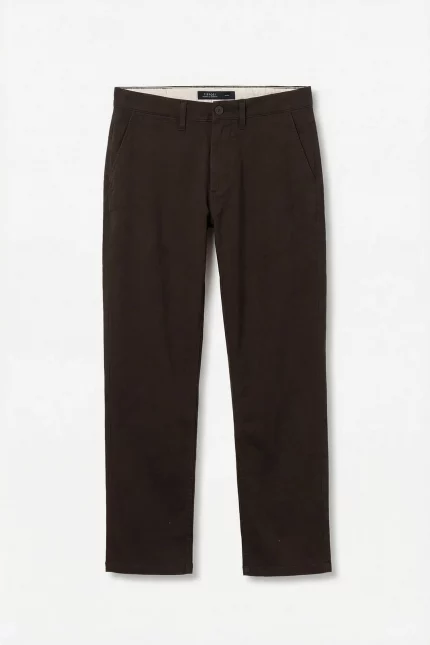 PANTALON CHINO MARRON CHOCOLATE RELAXED HOMBRE 10066884_295 TIFFOSI BRUNOS