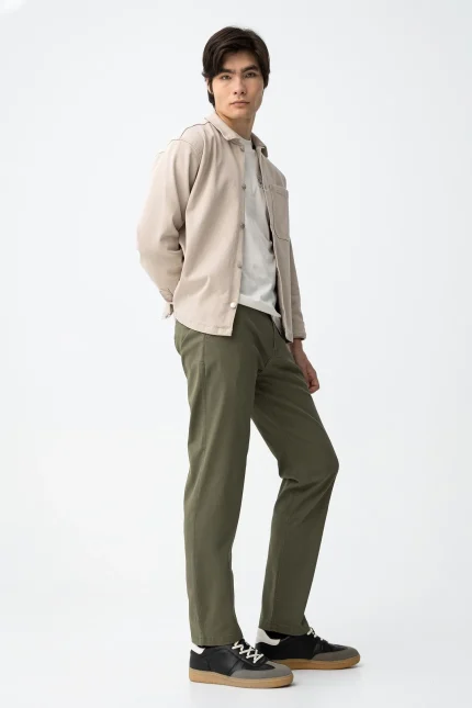 PANTALON CHINO VERDE RELAXED HOMBRE 10066884_826 TIFFOSI BRUNOS