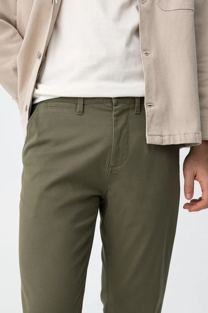PANTALON CHINO VERDE RELAXED HOMBRE 10066884_826 TIFFOSI BRUNOS