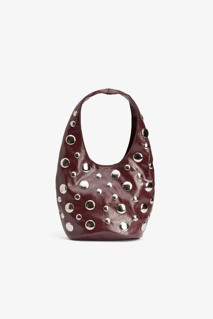 BOLSO TACHUELAS GRANATE MUJER 10067235_555 TIFFOSI BRUNOS (4)