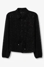 CAMISA NEGRA BRILLO MUJER 10067073 TIFFOSI BRUNOS (3)