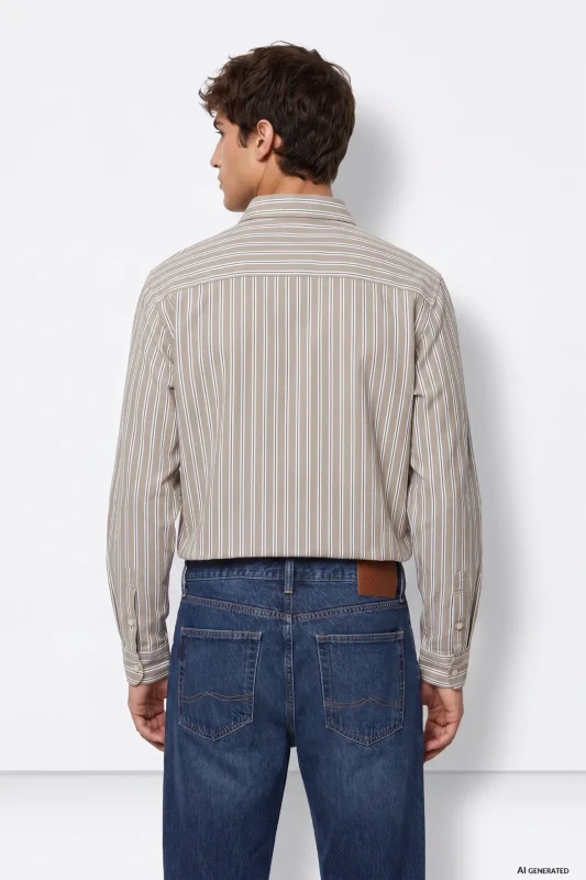 CAMISA RAYAS BEIGE HOMBRE 10068058 TIFFOSI BRUNOS (3)