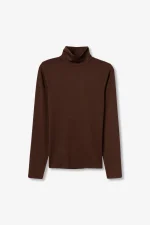 CAMISETA MARRON CUELLO ALTO MUJER 10067432_285 TIFFOSI BRUNOS (4)